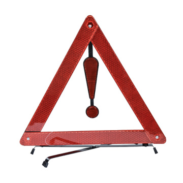 Emergency Roadside Safety Triangles with Exclamation