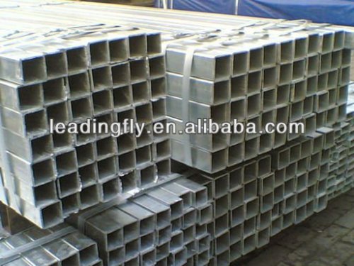 electro galvanized square steel pipe