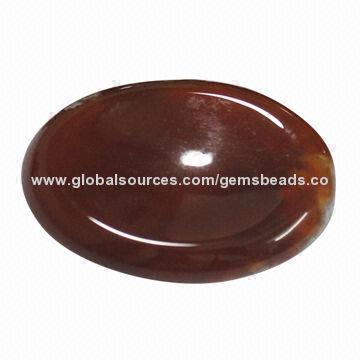 Gemstone pebbles for massage