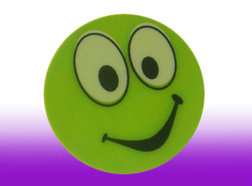 Smile Face Reflective Safety Stickers