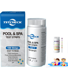 Pool test strips Chlorine test