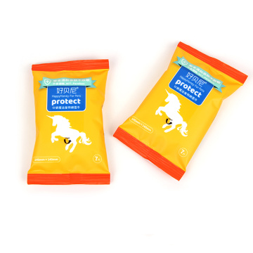 Portable Remove Deodorizing Bath Wipes for Pet