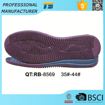 Trade Assurance Waterproof Rubber Sole New Style Leisure Rubber Outsole