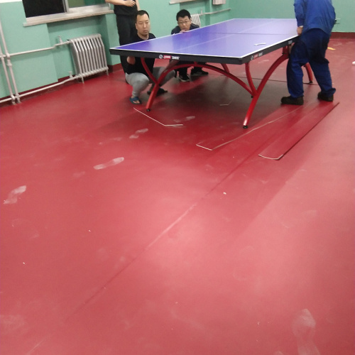 Pavimentazione sportiva: per campo da ping pong indoor