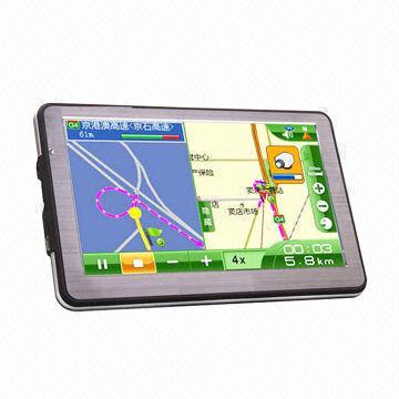 7-inch Touch Screen GPS Navigation, FM Transimitter MP3/4/MTK3351/533MHz/128M DDR + 4GB + Camera DVR