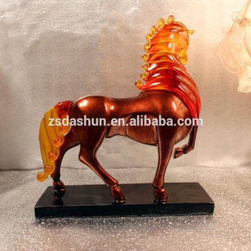 running horse figure home decoration