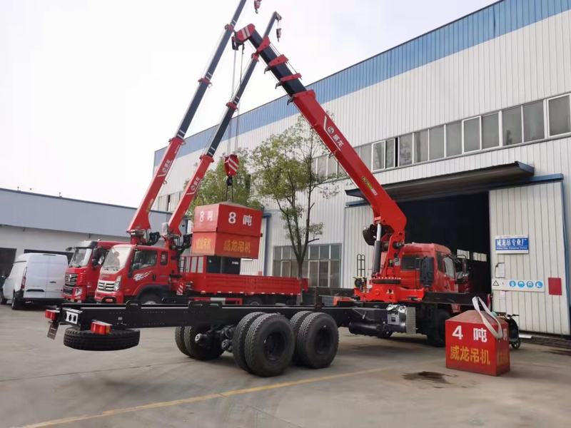 4x2 Lift Truck Crane رخيصة الثمن شاحنة بيك اب هيدروليكية صغيرة