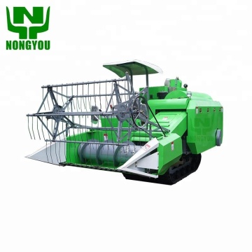 Mini wheat combine harvester