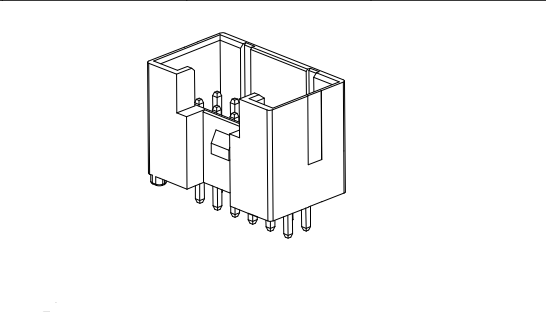 AW2016V-2XNP 2,00 mm Pitch 180 ° Connettore Wafer Connector