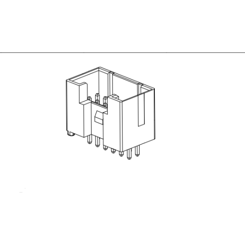 AW2016V-2XNP 2,00 mm Pitch 180 ° Seria złącza waek