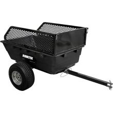 UT1500H Off-Road Utility Trailer: ATV & Truck Dump Cart with 425L Capacity, 1500lbs Load