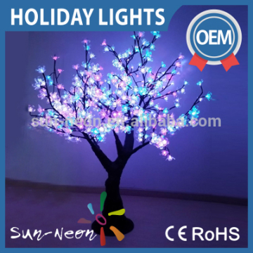 Color changing indoor decoration led tree lighting