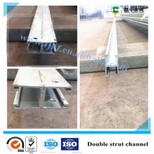 Factory supply HDG double C strut channel