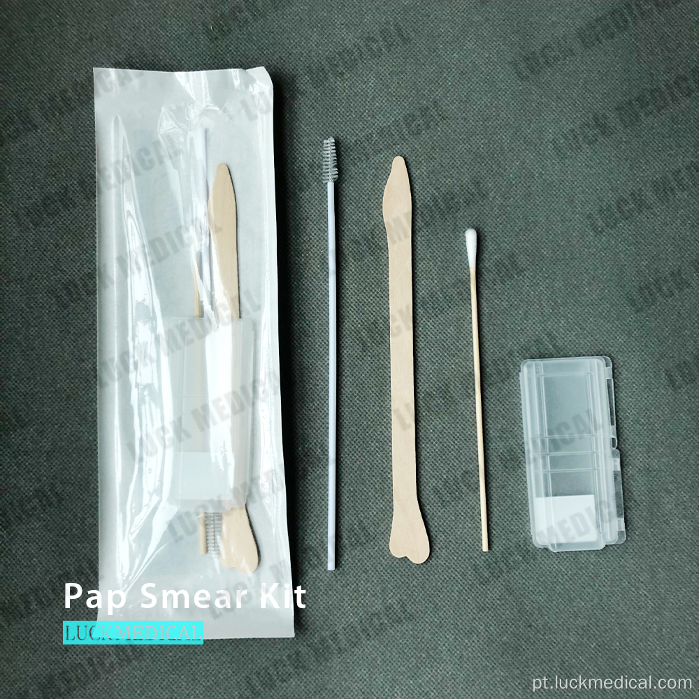 Kit de esfregações de Papanicolaou da citologia descartável