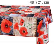 Pvc Printed fitted table covers Foot Christmas Table