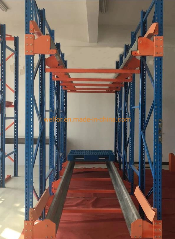 Warehouse Metal Storage Radio Shuttle Pallet Rack System