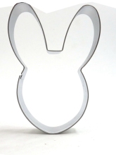 stainless steel animal rabbit cookie mold, rabbit shape cake mold
