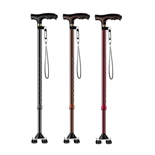 aluminium alloy crutch with flashlight