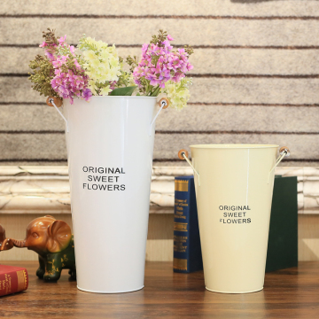 iron pot flower shop vase iron decorative crafts