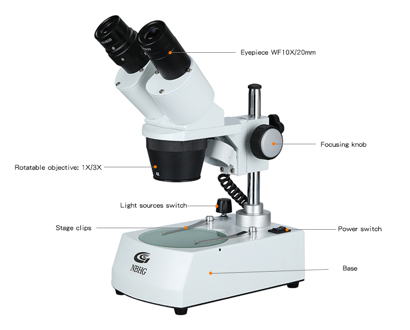 Competitive Price Stand Step Stereo Microscope