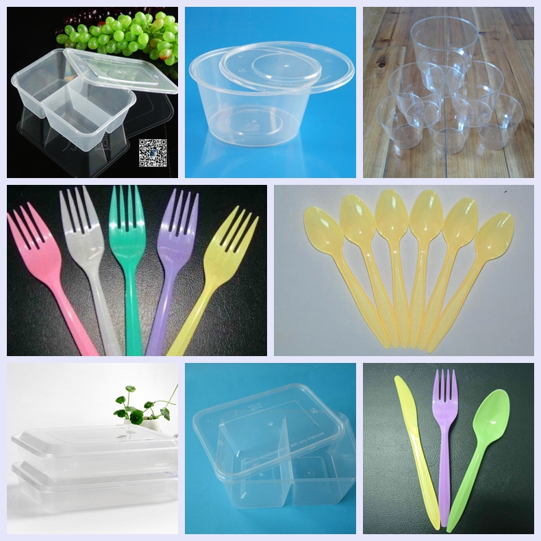 3 axis robot arm 1L thin wall plastic containers/container with lid injection thin wall mould picking and placing robot