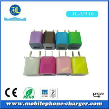 colorful USB mobile phone chager
