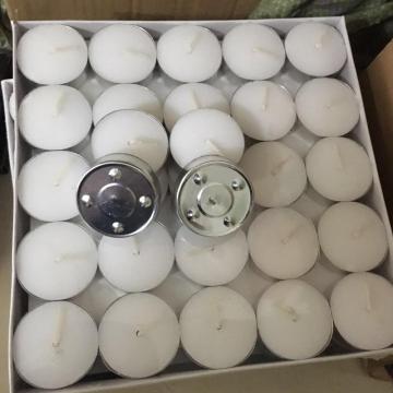 Long burn time white tea light candles 4hours