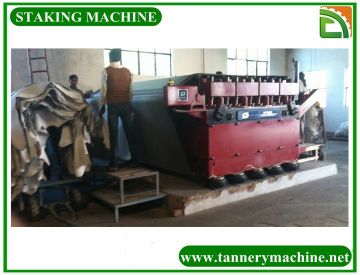 Leather Staking Machine