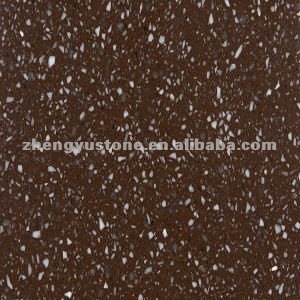 Brown Star Diamond Artificial Stone