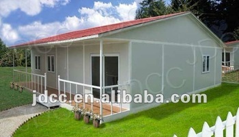 modern prefabricated steel frame home