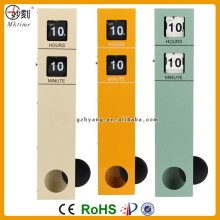 Mktime Flip Wall Clock New Design Colorful Clocks Decorative swing flip Clocks