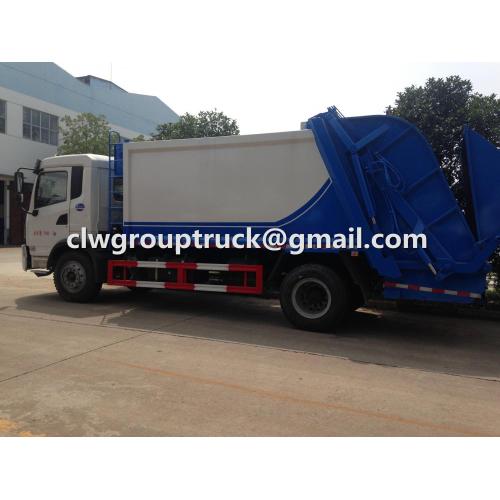 FOTON 12CBM Hydraulic Pressed Garbage Compactor Truck