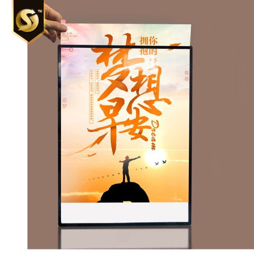 Outdoor advertising Aluminium magnetic led light box