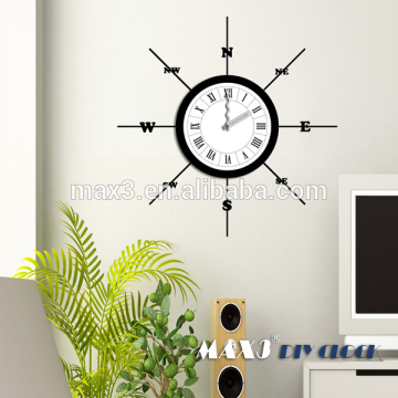 original brand Modern 3d DIY wall sticker clock home decor 3d sticker diy clock