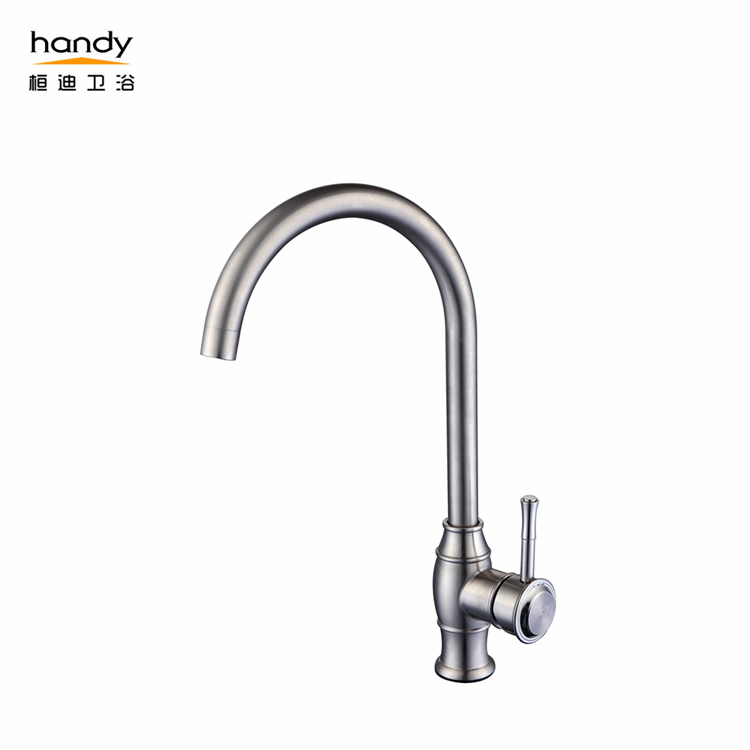 stainless steel kitchen mixer tap