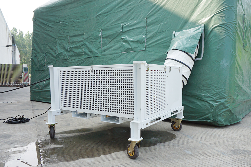 air conditioner for control shelter