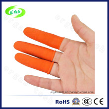 ESD Free Latex Industrial Orange Finger Cot with Anti-Skip