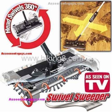 As Seen On Tv Rechargeable Cordless Swivel Sweeper 