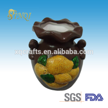 Chinese hand-made antique large outdoor vases