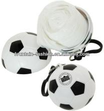 Promotional soccer ball poncho Football with keychain poncho baseball poncho