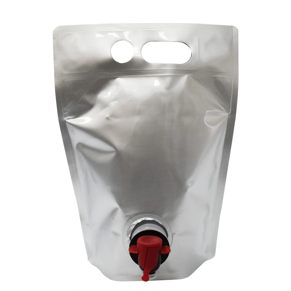 Wine bag with spout on sale