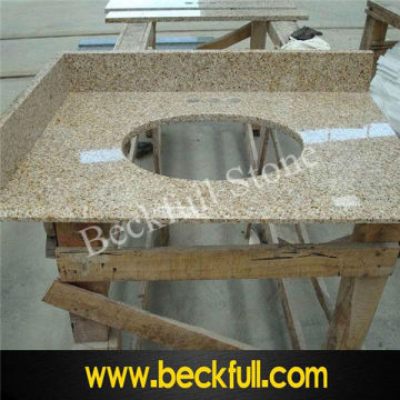 Yellow Granite Vanity Tops G682 Golden Sunset