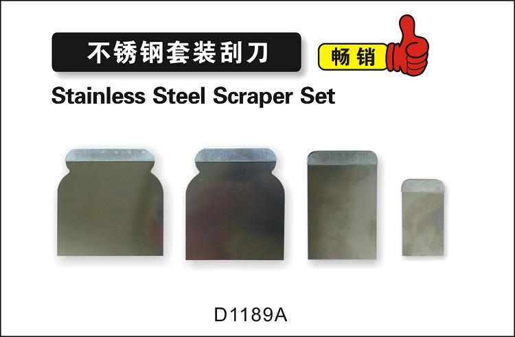Stainless steel scraper Set