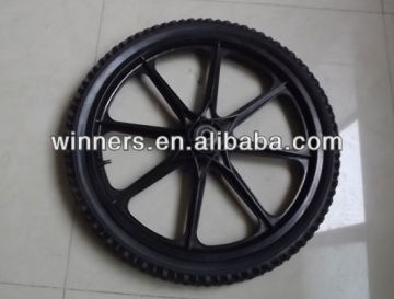 20x2.125" plastic Pneumatic Rubber Wheel ,garden cart wheel