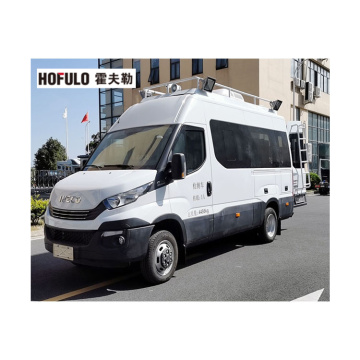 Transformer insulating oil testing truck