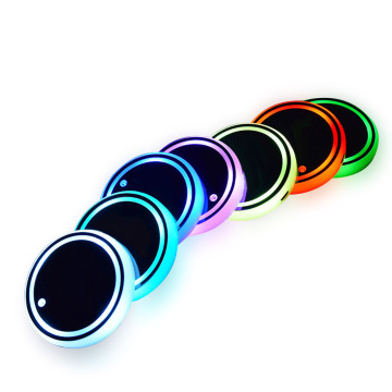 LED Light-Up Car Coaster for Interior Decor