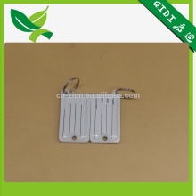 Logo customized Plastic luggage tags