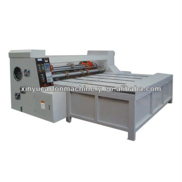 Rotary slotting machine for cardboard