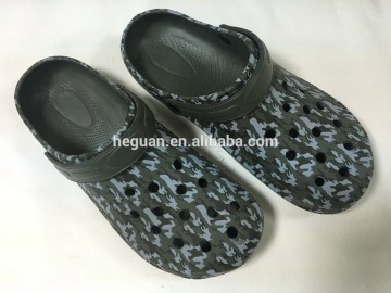 MEN'S EVA GARDEN CLOGS WITH PRINTING(12HG13005