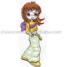 cut border applique patch